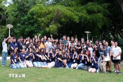 Estudiantes vietnamitas en Australia (Foto: VNA)