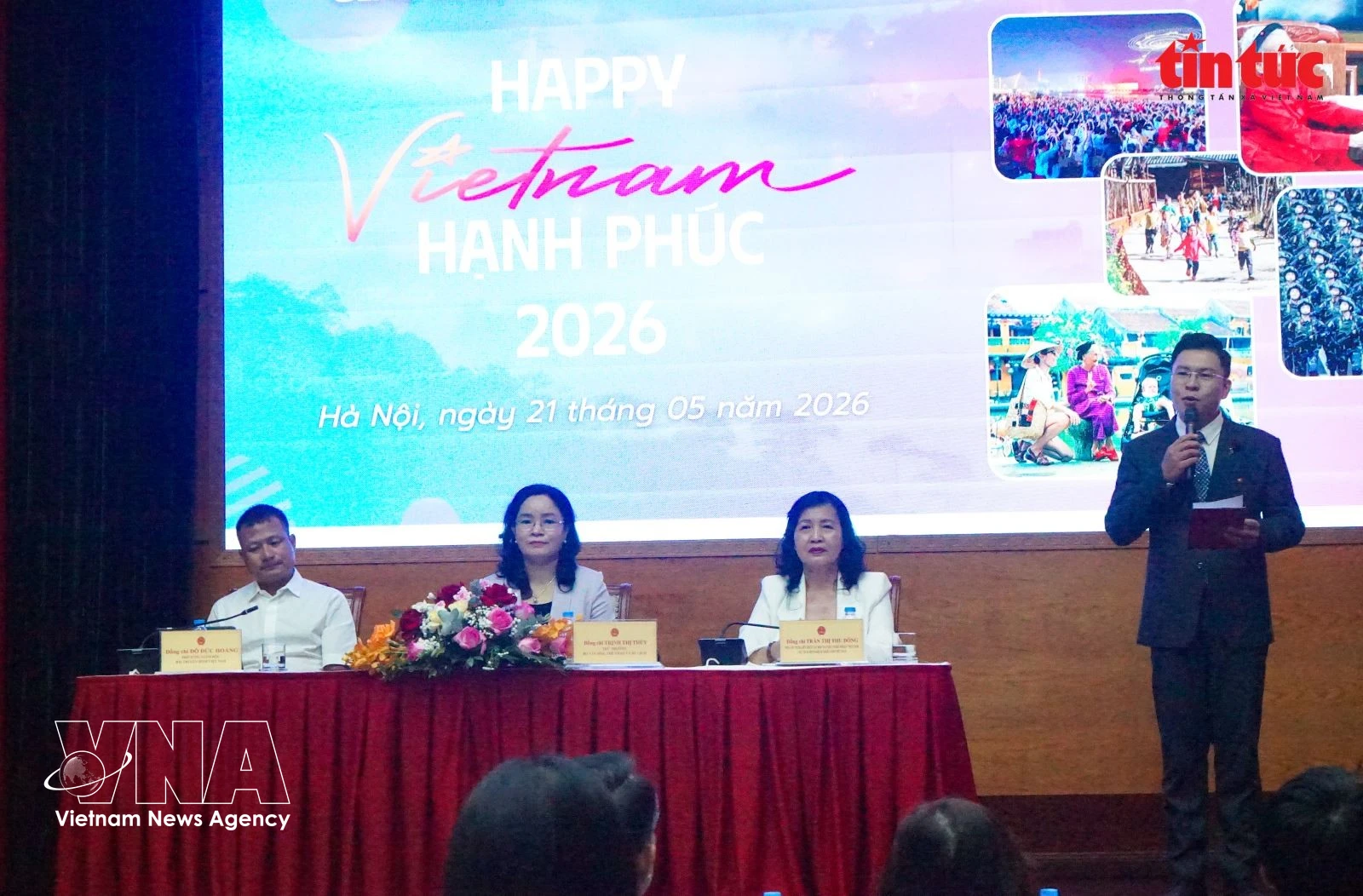 Acto de lanzamiento del Premio de comunicación sobre derechos humanos “Happy Vietnam 2026”. (Foto: VNA)