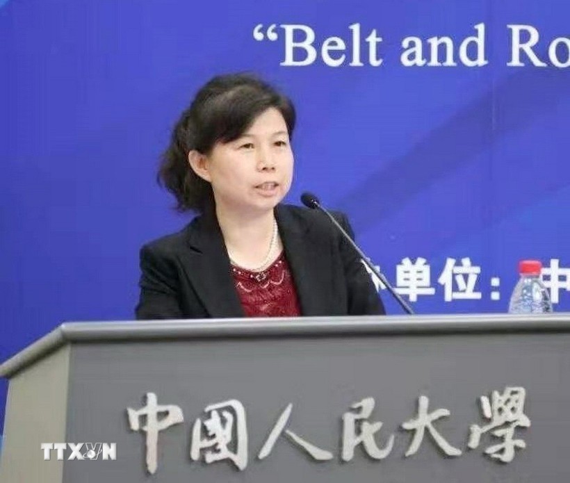 Liu An, investigadora del Instituto de Estudios Financieros de Chongyang. (Foto: VNA)