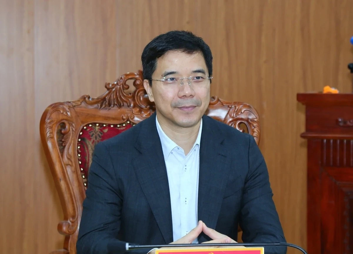 El subsecretario permanente del Comité Provincial del Partido de Thanh Hoa, Nguyen Hong Phong. (Foto: baothanhhoa.vn)
