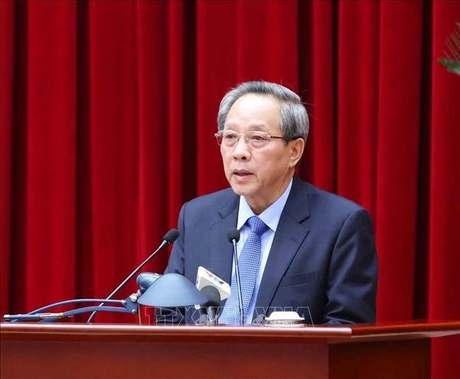 Hoang Dang Quang, miembro del Comité Central del Partido del XIII mandato y vicesubjefe permanente de su Comisión de Organización. (Foto: VNA)