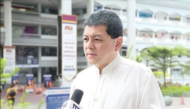 El experto sénior Ei Sun OH, del Centro de Investigación del Pacífico, en Malasia. (Fuente: VNA)