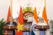 Actualidad: Vietnam e India elevan sus nexos a Asociación Estratégica Integral Reforzada
