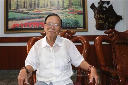 Le Trung Viet, exjefe de la Oficina de la delegación de la Asamblea Nacional y del Consejo Popular de Quang Ngai. (Foto: VNA)