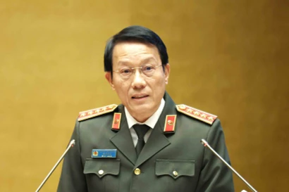 El general Luong Tam Quang, miembro del Buró Político y ministro de Seguridad Pública. (Fuente: VNA)