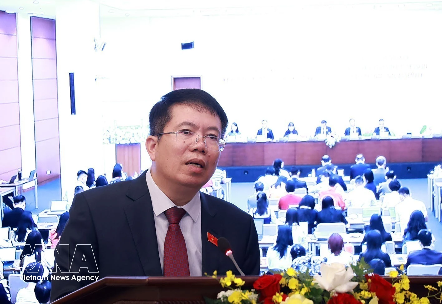 El subjefe de la Oficina del Parlamento, Nguyen Van Hien. (Fuente: VNA)