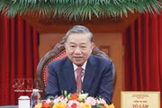 El secretario general del Partido Comunista de Vietnam y presidente de la República, To Lam. (Foto: VNA)