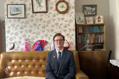 El académico británico, Kyril Whittaker. (Fuente: VNA)