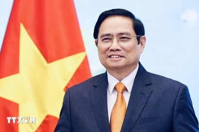 El primer ministro Pham Minh Chinh (Fuente: VNA)