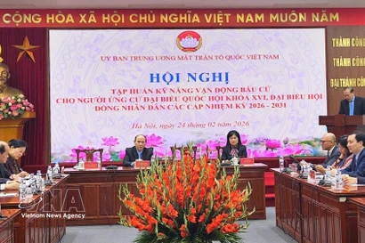 En la cita (Fuente: VNA)