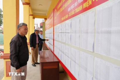 Hai Phong finaliza consultas para candidatos a la Asamblea Nacional (Fuente: VNA)