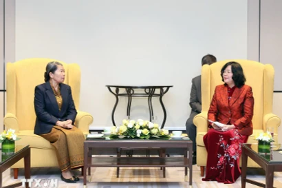 En la cita (Fuente: VNA)