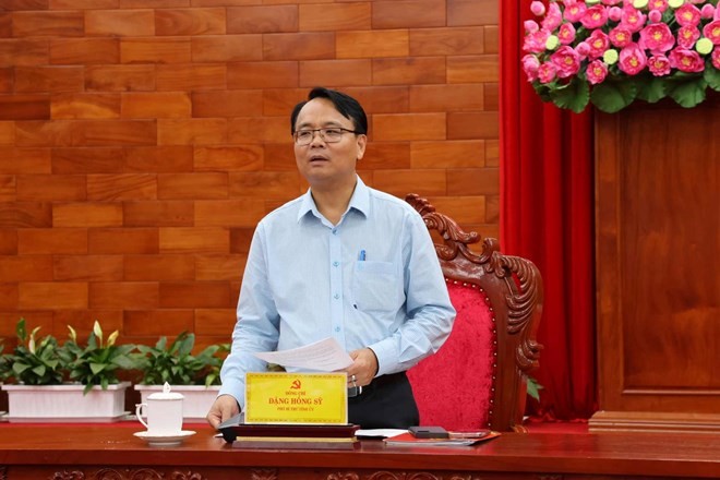 Dang Hong Sy, nuevo vicesecretario permanente del Comité del Partido Comunista de Vietnam en la provincia de Lam Dong para el mandato 2025-2030 (Foto: VNA)