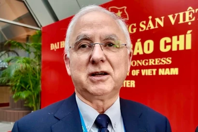 Manuel Rodríguez, miembro del Comité Político del Comité Central del Partido Comunista Portugués (PCP) y director del diario Avante, órgano oficial de este último (Foto: VNA)