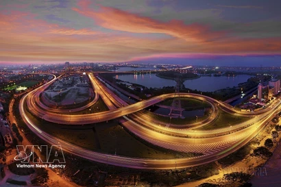 Infraestructura innovadora crea espacio e impulso para el desarrollo próspero del país (Foto: VNA)