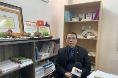 Nguyen Duy Nhien, un intelectual vietnamita que reside y trabaja en República Checa (Foto: VNA)