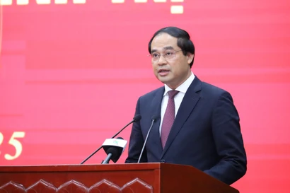 El secretario del Comité partidista de Thai Nguyen, Trinh Xuan Truong (Foto: VNA)