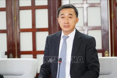 El viceministro de Salud Tran Van Thuan (Foto: VNA)