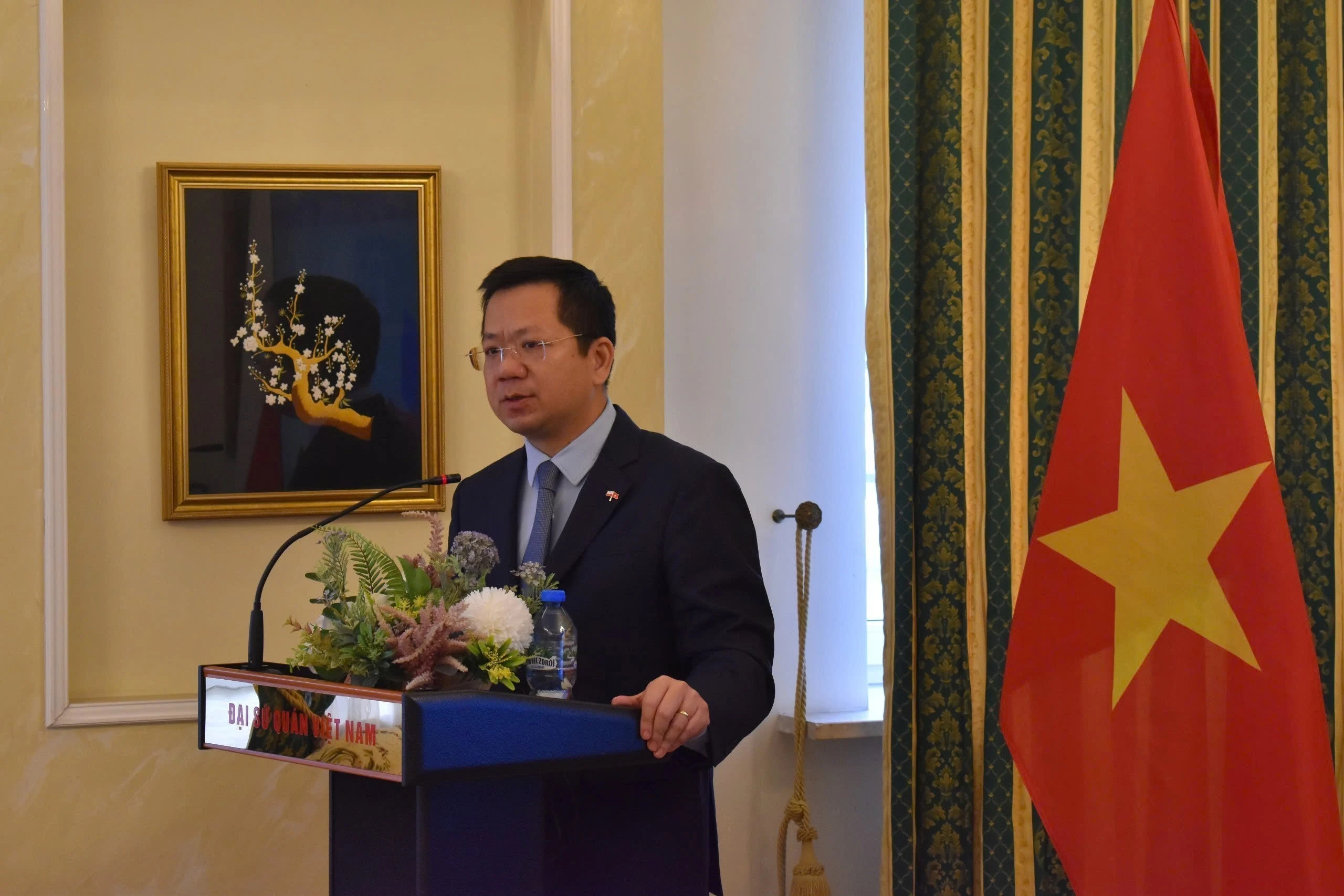El embajador de Vietnam en Polonia, Ha Hoang Hai (Foto: VNA)