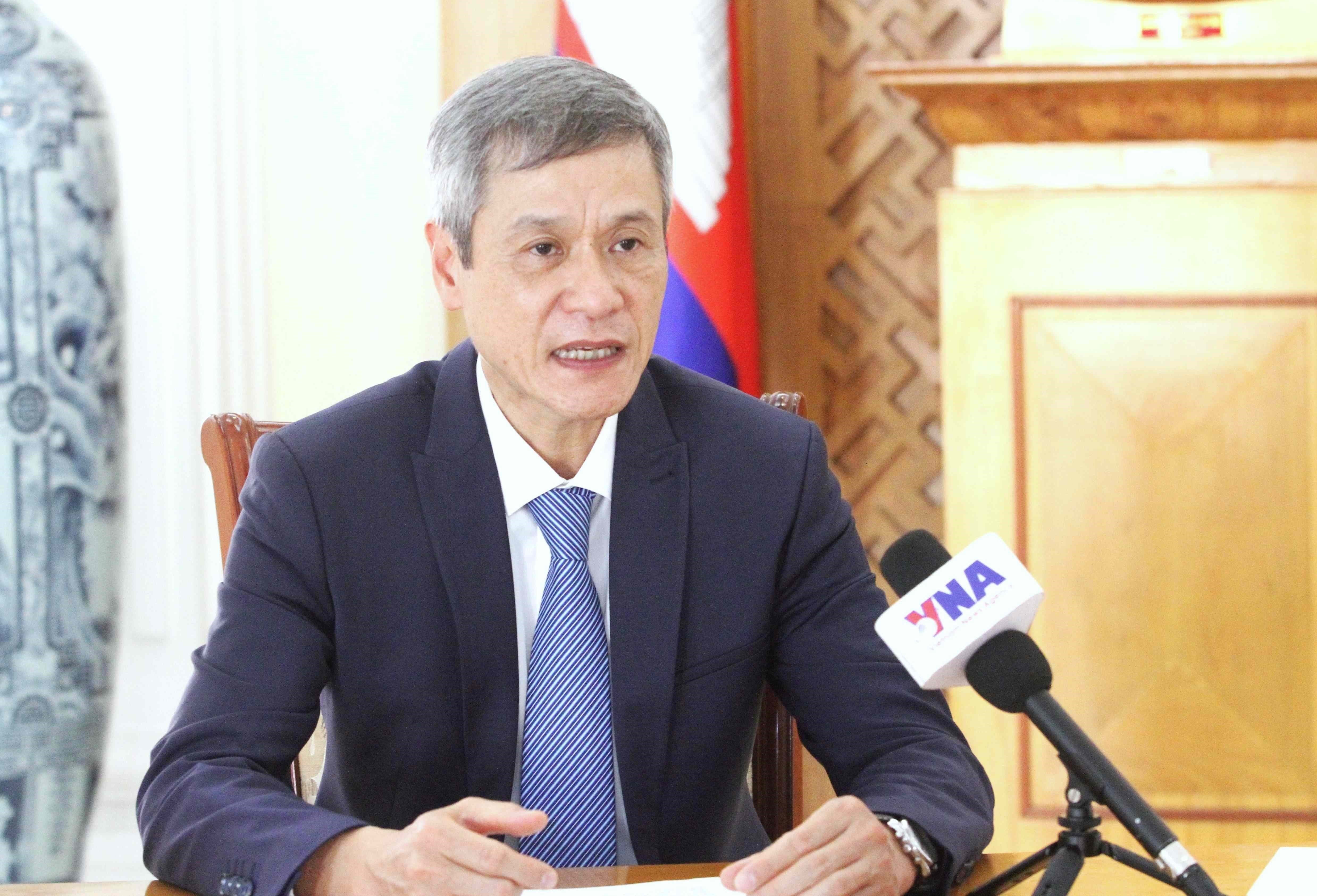 El embajador de Vietnam en Camboya, Nguyen Minh Vu. (Foto: VNA)