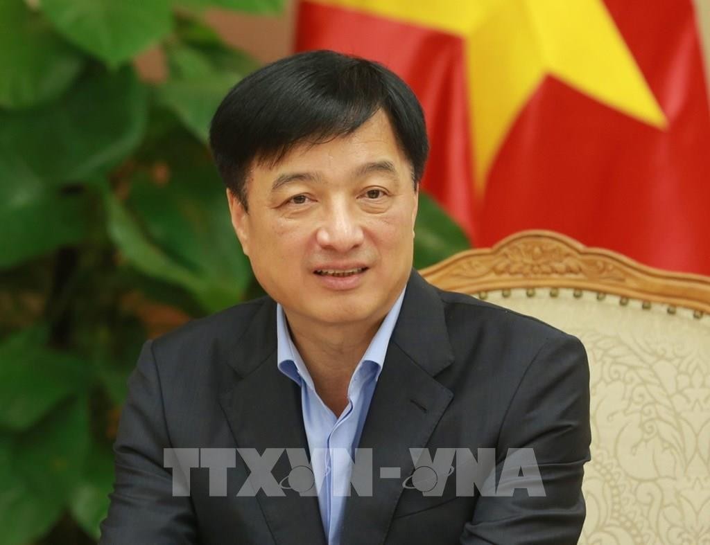 El secretario del Comité del Partido Comunista de Vietnam en Hanoi, Nguyen Duy Ngoc (Foto: VNA)