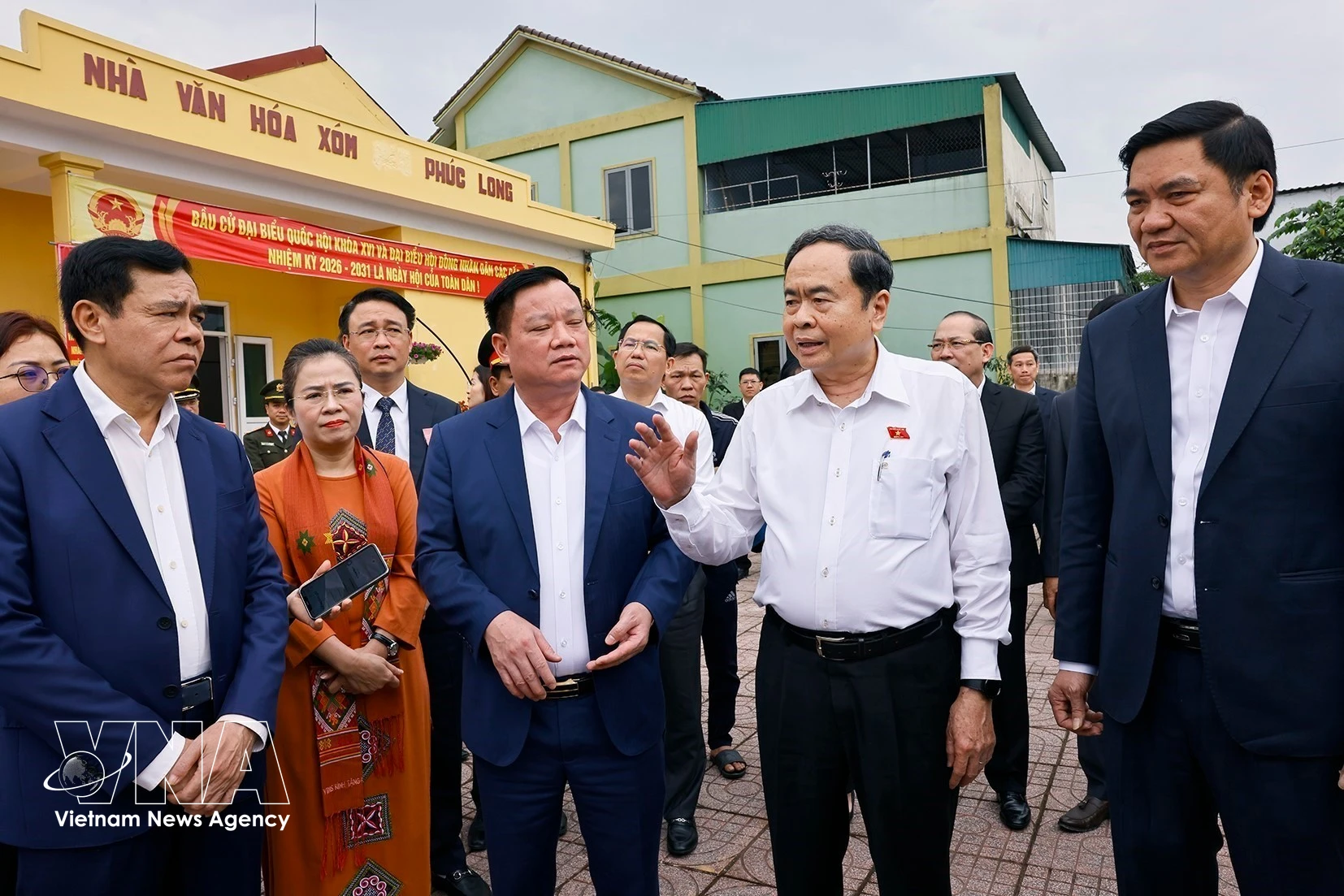 El presidente de la Asamblea Nacional de Vietnam supervisa los preparativos de las elecciones de diputados a la XVI Legislatura del Parlamento y de los Consejos Populares para el período 2026-2031 en la provincia central de Nghe An. (Foto: VNA)