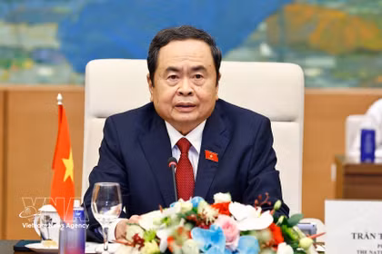 El presidente de la Asamblea Nacional de Vietnam, Tran Thanh Man. (Fuente: VNA)