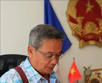 Dinh Ngoc Riem, destacado empresario vietnamita residente en Nueva Caledonia. (Fuente: VNA)