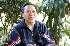 Hoang Van Pao, presidente de la Unión de Asociaciones de Ciencia y Tecnología y jefe del Consejo Asesor Sociocultural del Frente de la Patria de Vietnam de la provincia de Lang Son. (Fuente: VNA)