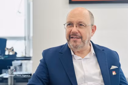 El embajador de Suiza en Vietnam, Thomas Gass. (Fuente: VNA)