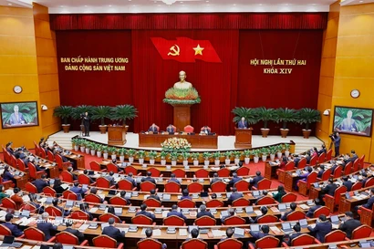 Inauguran segundo Pleno de Comité Central del Partido Comunista de Vietnam