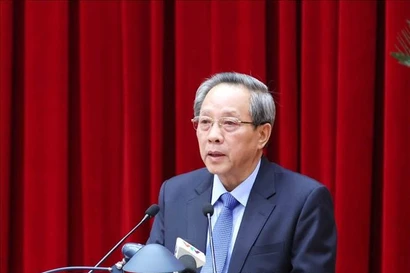 Hoang Dang Quang, miembro del Comité Central del Partido del XIII mandato y vicesubjefe permanente de su Comisión de Organización. (Foto: VNA)