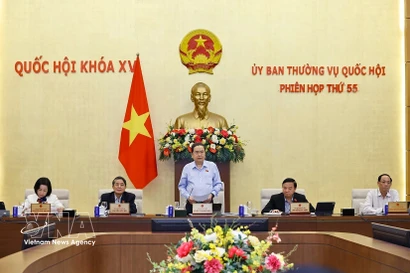 El presidente de la Asamblea Nacional de Vietnam, Tran Thanh Man. (Foto: VNA)