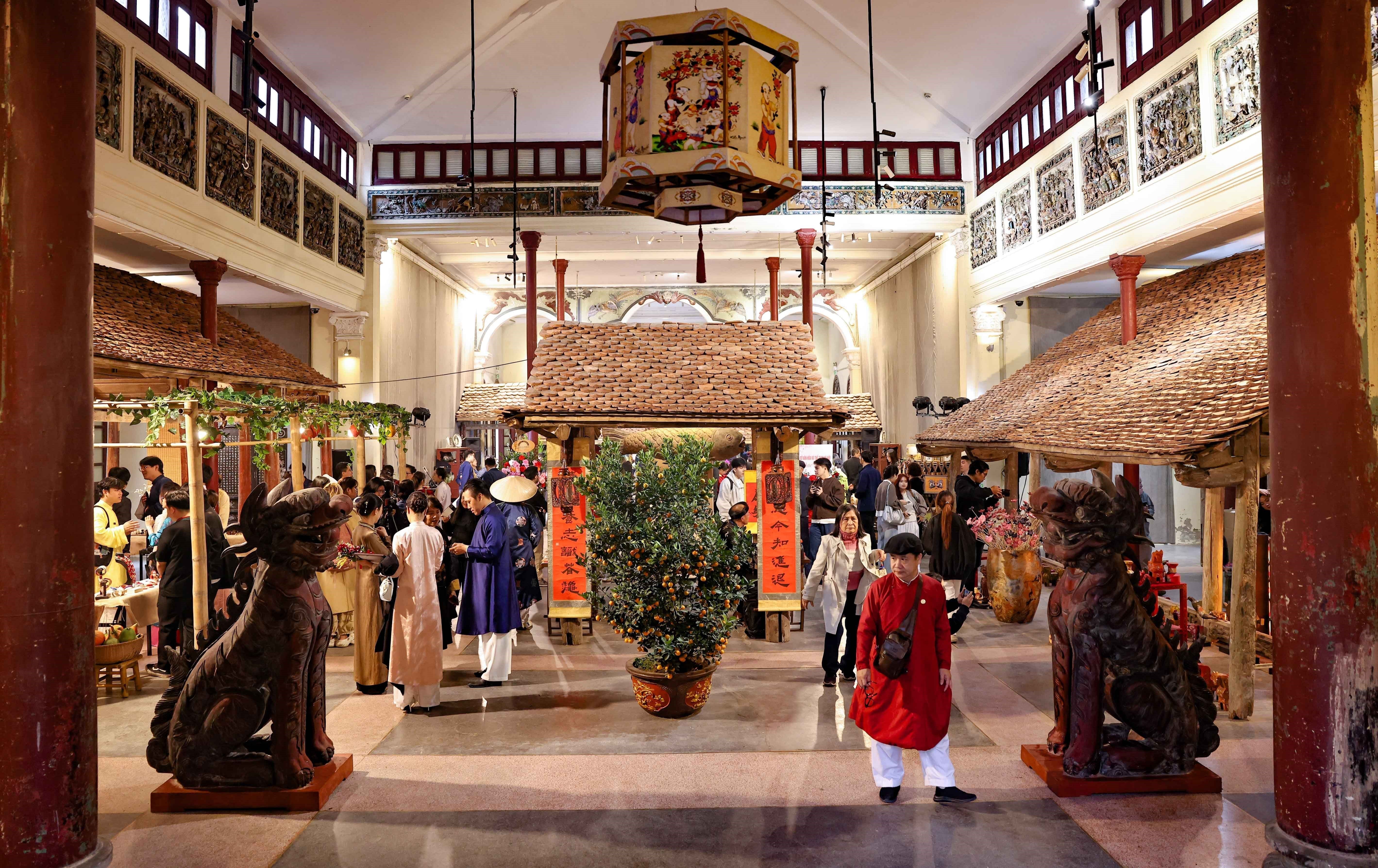 En el Centro de Cultura y Artes, número 22 de la calle Hang Buom. (Fuente: VNA)