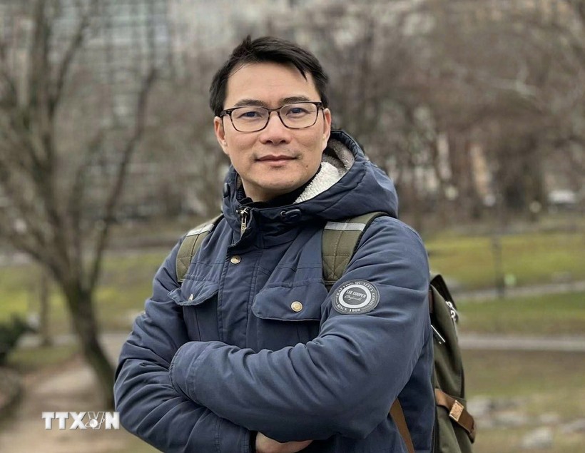 Ung Quoc Hung, ingeniero jefe del Grupo Setec Nucléaire (Francia), y vicepresidente de la Red de profesionales nucleares de Vietnam en el extranjero (VietNuc). (Fuente: VNA)