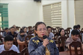 Nguyen Thi Toan, militante partidista en Quang Ninh. (Foto: VNA)