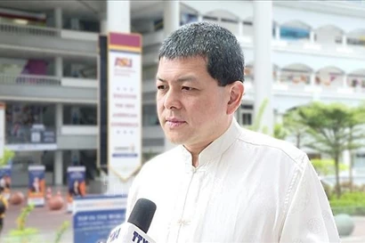 El experto sénior Ei Sun OH, del Centro de Investigación del Pacífico, en Malasia. (Fuente: VNA)