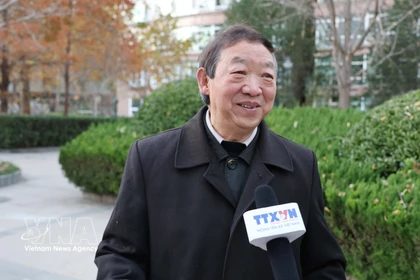 El profesor Zhu Zhenming, de la Academia China (Kunming) de Estudios del Sur y Sudeste Asiático. (Fuente: VNA)
