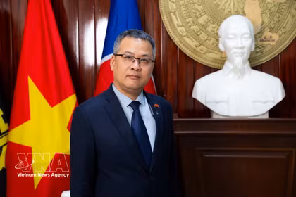 El embajador de Vietnam en Angola, Duong Chinh Chuc. (Foto: VNA)