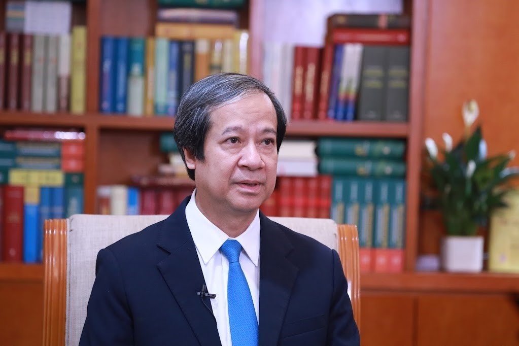 El ministro de Educación y Formación, Nguyen Kim Son (Fuente: VNA)