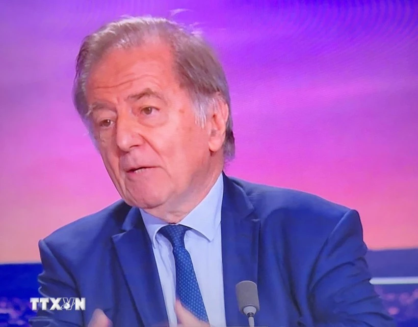 Claude Blanchemaison, exembajador de Francia en Hanoi. (Fuente: VNA)