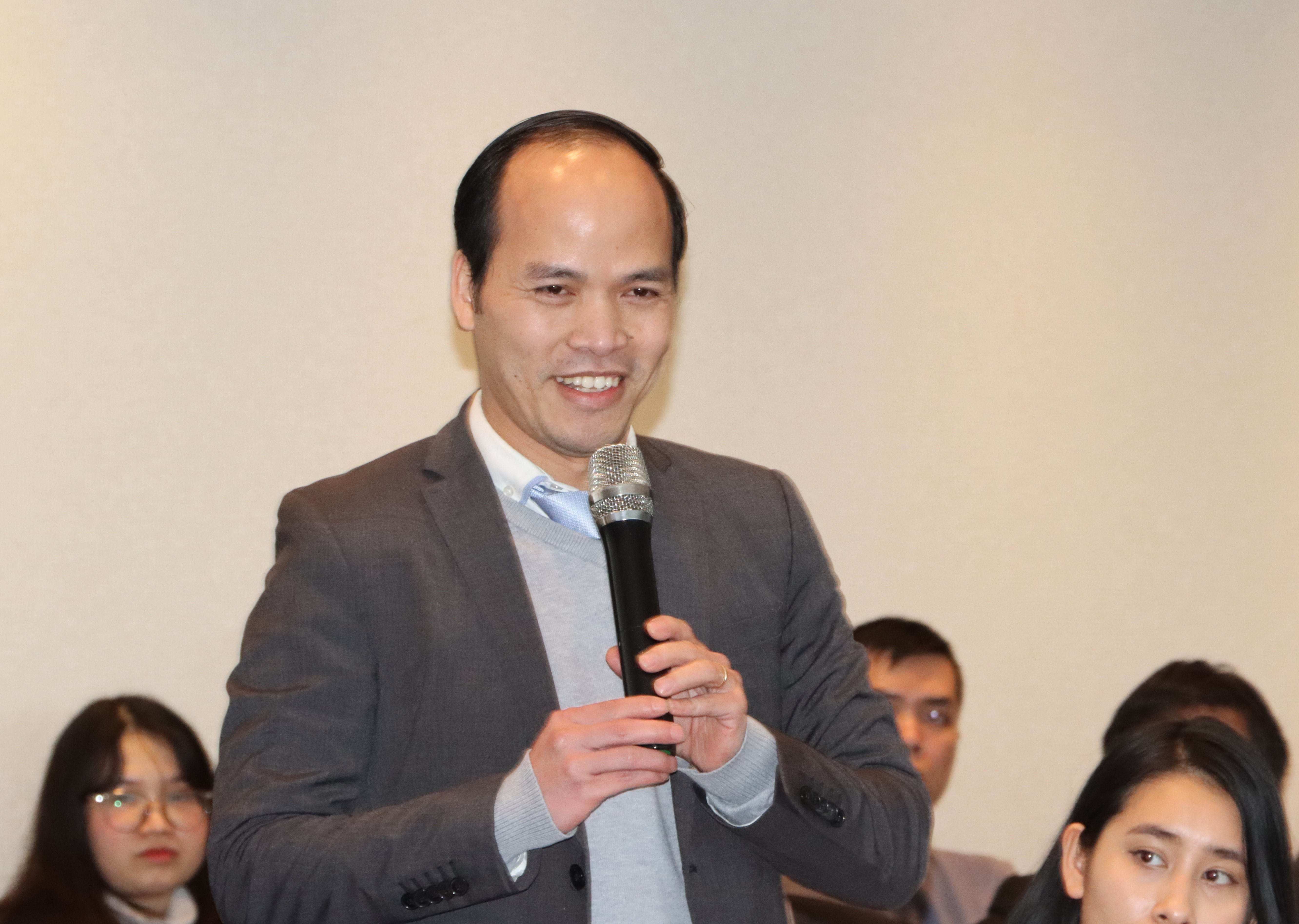 El doctor Phung Quoc Tri, presidente de la Asociación de Intelectuales Vietnamitas en Bélgica y Luxemburgo. (Fuente: VNA)