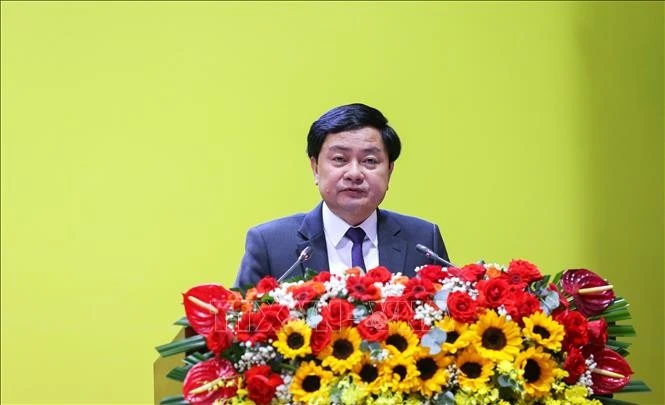 El secretario del Comité partidista de Tay Ninh, Nguyen Van Quyet (Fuente: VNA)