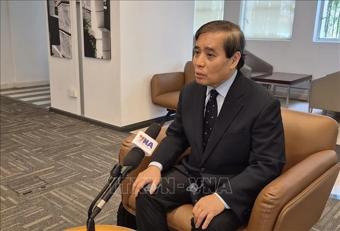 El profesor Vu Minh Khuong, de la Escuela de Políticas Públicas Lee Kuan Yew de Singapur. (Fuente: VNA)