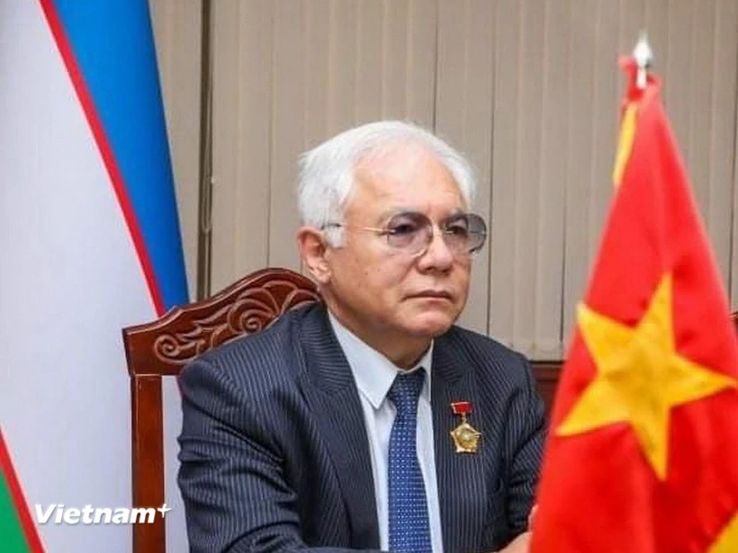 Alisher Rustamovich Mukhamedov, presidente de la Asociación de Amistad Uzbekistán-Vietnam. (Foto: Vietnam+)