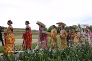 Desfile de trajes tradicionales vietnamitas en Hue 2026 