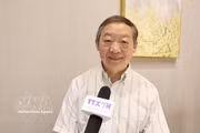 El profesor Zhu Zhenming, de la Academia China (Kunming) de Estudios del Sur y Sudeste Asiático. (Foto: VNA)