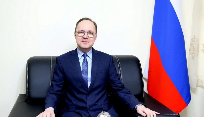 El embajador ruso, G.S. Bezdetko (Foto: VNA)