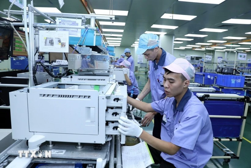 Inversión extranjera impulsa crecimiento económico en múltiples localidades de Vietnam (Foto: VNA)