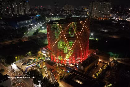 El Circo y el Salón de Espectáculos Multiusos Phu Tho se espera convertirse en un destino destacado de la vida nocturna de Ciudad Ho Chi Minh. (Foto: VNA)